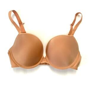 Cleo by Panache Koko Spirit Molded Plunge T-Shirt Bra in Caramel Nude 32DD
